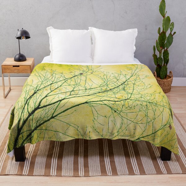 Item preview, Abstract Autumn Tree Branches with Yellow Grunge Background designed and sold by SXW Designs.