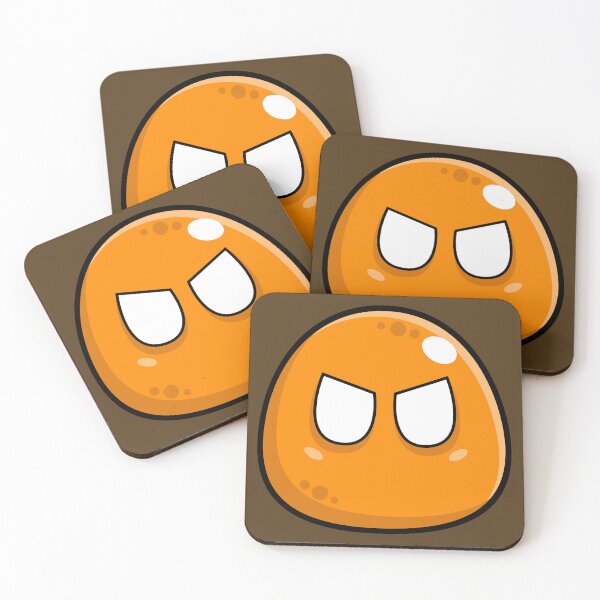 Item preview, Genshin Impact Cute Slime Pyro Element designed and sold by Kubala Designs.