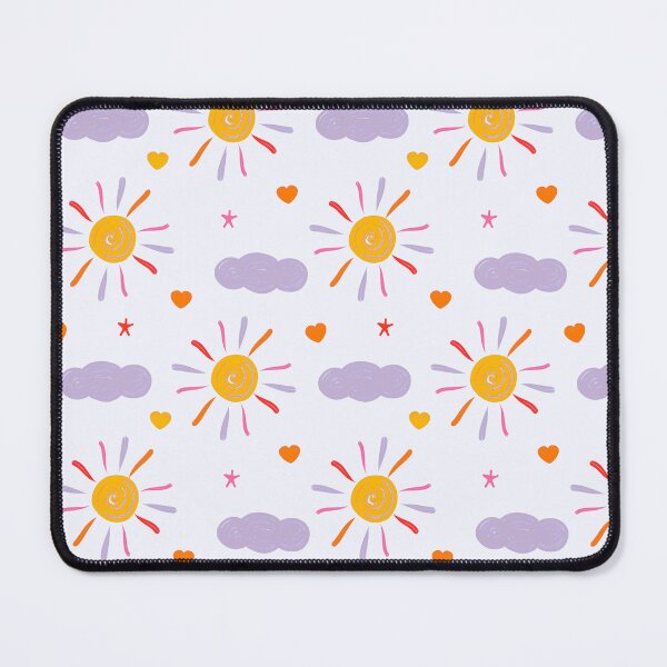 Item preview, Sun and Cloud seamless pattern - ST 0004 C designed and sold by The Colorful Corner.