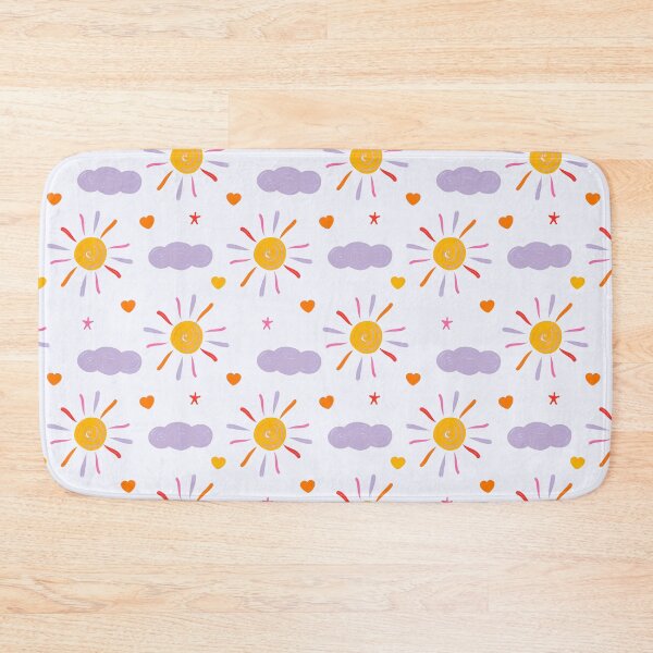 Item preview, Sun and Cloud seamless pattern - ST 0004 C designed and sold by The Colorful Corner.