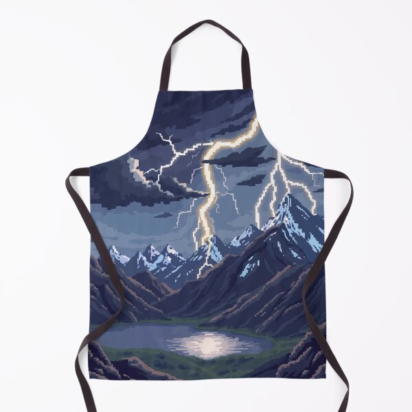 Item preview, Pixel Peaks Lightning in the Storm designed and sold by NaturePixel.