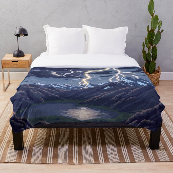 Item preview, Pixel Peaks Lightning in the Storm designed and sold by NaturePixel.