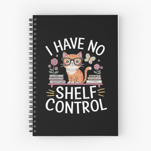 Item preview, Funny Cat No Shelf Control - Book Lover Cat Design designed and sold by love3617.