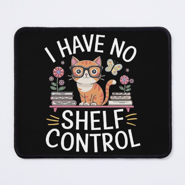 Item preview, Funny Cat No Shelf Control - Book Lover Cat Design designed and sold by love3617.