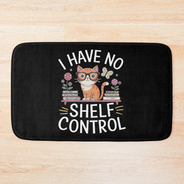 Item preview, Funny Cat No Shelf Control - Book Lover Cat Design designed and sold by love3617.