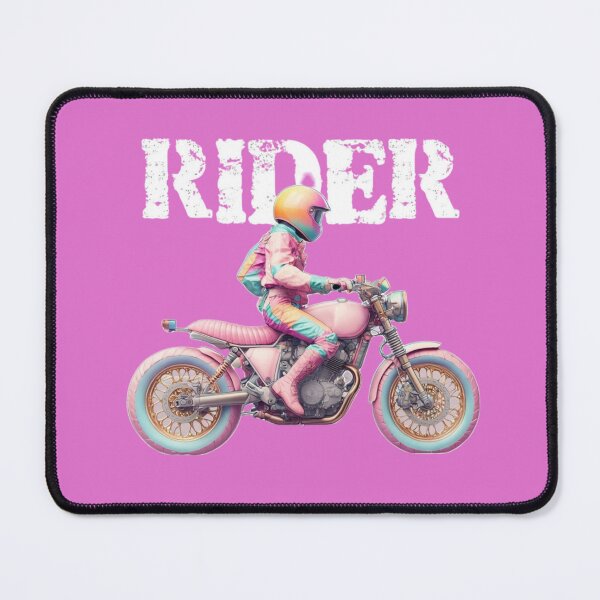 Item preview, Dynamic Vector Art of Pastel Motorcycle designed and sold by Aise06.