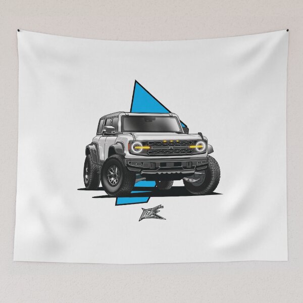 Item preview, bronco raptor white  designed and sold by NaquashM.