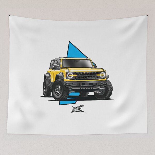 Item preview, bronco raptor yellow  designed and sold by NaquashM.