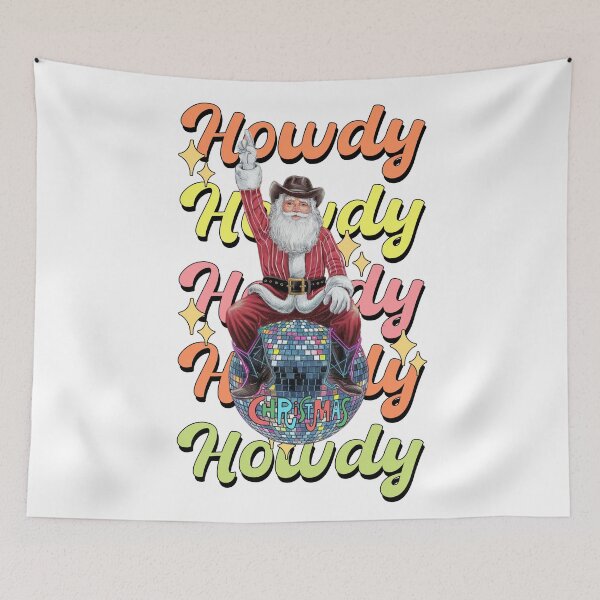Item preview, Howdy Howdy Santa Claus  Christmas Classic T-Shirt designed and sold by inkfluenceart.