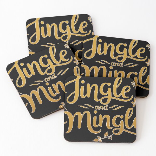 Item preview,  Jingle and Mingle - Festive Christmas Design designed and sold by Abystoic.