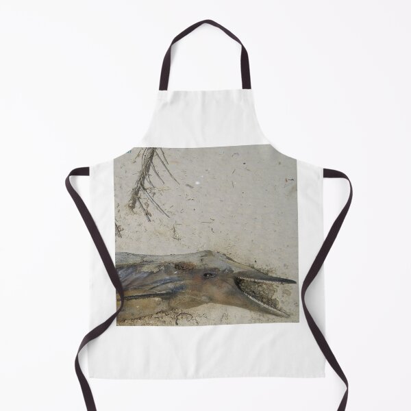Item preview, A happy dolphin in eternal peace on the beach designed and sold by ZoffArt-Shop.