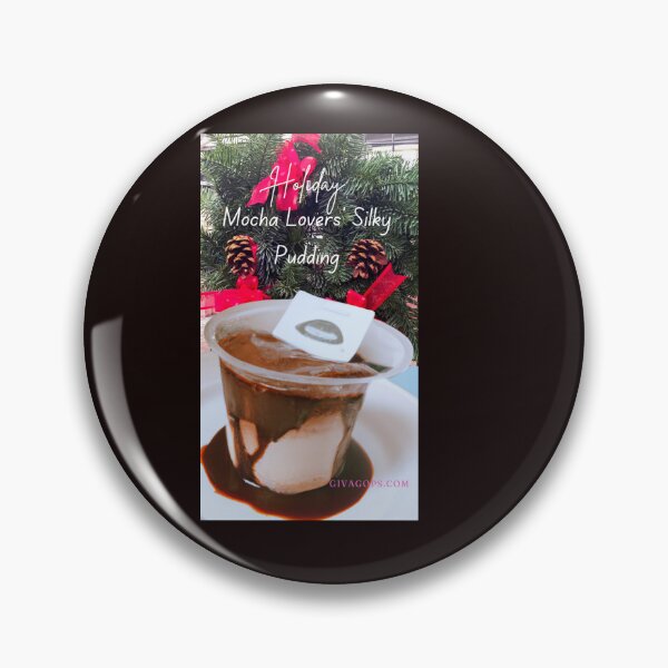Item preview, Mocha Lovers’ Silky Holida Pudding designed and sold by CUTESTUFFnow.