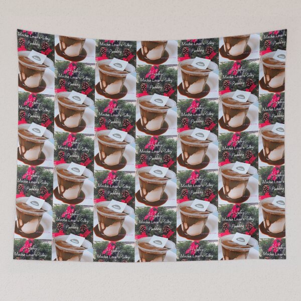 Item preview, Mocha Lovers’ Silky Holida Pudding designed and sold by CUTESTUFFnow.