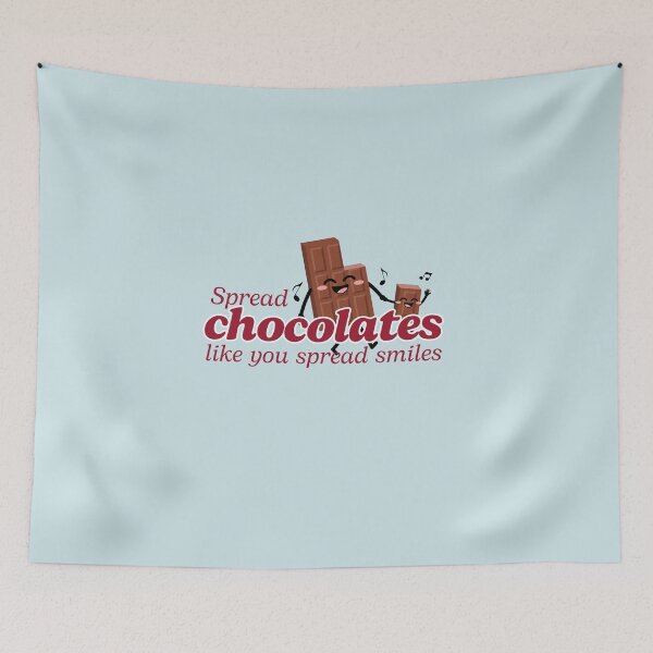 Item preview, Spread Chocolates Like You Spread Smiles | Cute Chocolate Bar Design designed and sold by Literally-True.