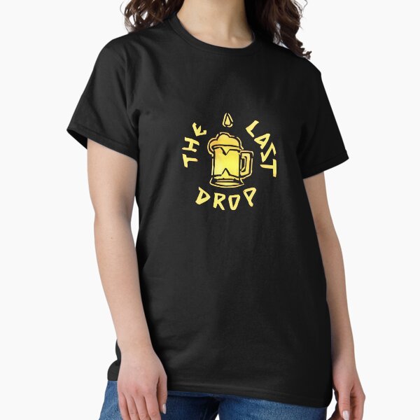 Vista previa del artículo con la obra «La última gota», diseñado y vendido por alloutshirts.
