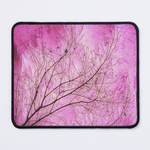 Item preview, Abstract Autumn Tree Branches with Pink Grunge Background designed and sold by SXW Designs.