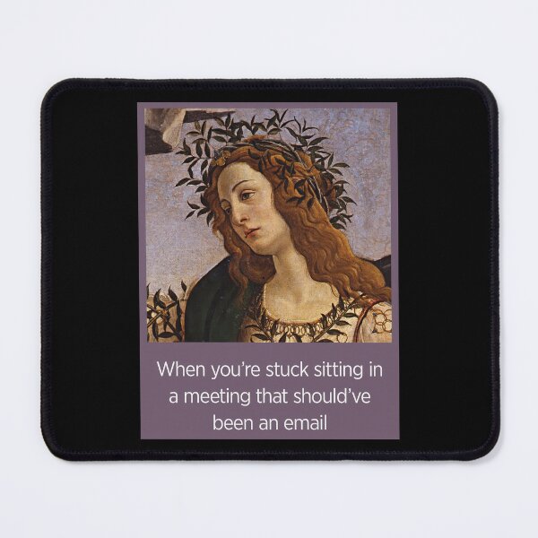 Item preview, When Your'e Stuck In A Meeting designed and sold by Angry Swan Designs.