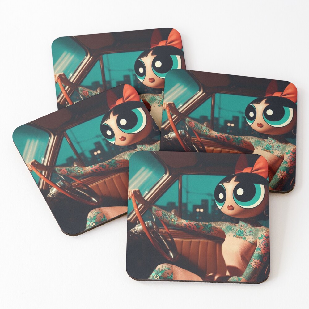 Item preview, Coasters (Set of 4) designed and sold by BzzLab.