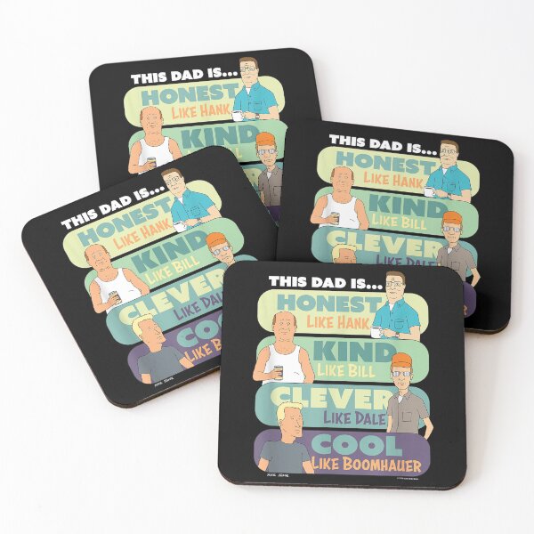 Item preview, King Of The Hill Father's Day This Dad Is Honest Title Logos designed and sold by Nannythenimfa.