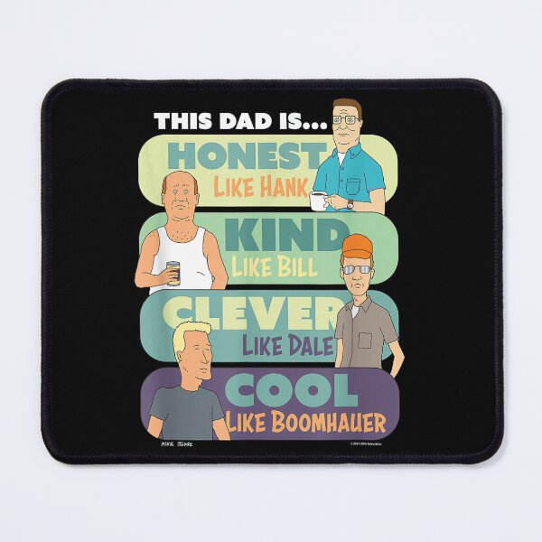 Item preview, King Of The Hill Father's Day This Dad Is Honest Title Logos designed and sold by Nannythenimfa.