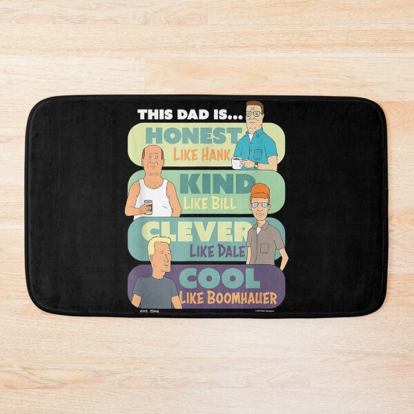 Item preview, King Of The Hill Father's Day This Dad Is Honest Title Logos designed and sold by Nannythenimfa.