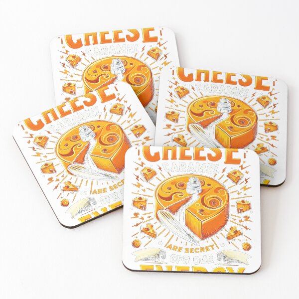 Item preview, CHEESE CARAMEL ARE SECRET OF OUR ENERGY designed and sold by TheVirtualShop.