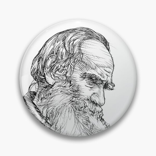 Item preview, LEO TOLSTOY ink portrait .3 designed and sold by lautir.