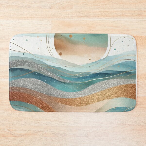 Item preview, sun over abstract bright ocean designed and sold by blondie.simmer.