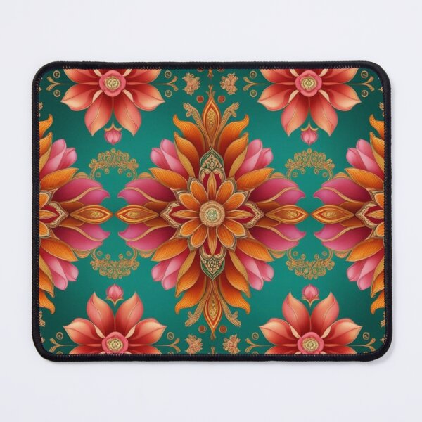 Item preview, Indian-Inspired Gold and Petal Pattern designed and sold by MyriadVoices.