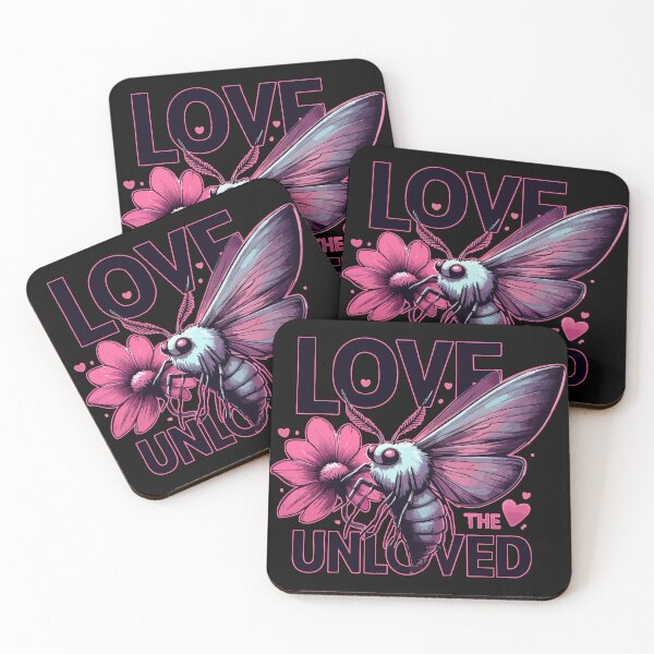 Item preview, Love The Unloved Floral Cute Moth Watercolor designed and sold by TomFrontierArt.