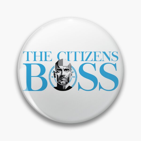 Item preview, The Citizens boss Pep Guardiola Manchester City coach designed and sold by vectorlove.