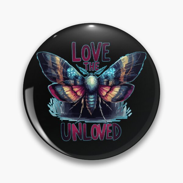 Item preview, Love The Unloved Cute Night Moth Watercolor designed and sold by TomFrontierArt.