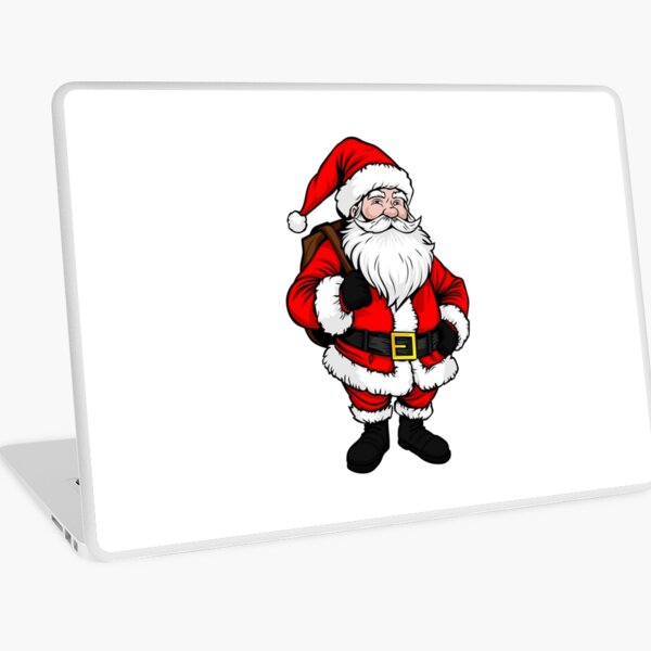 Item preview, little santa claus, santa claus figure for christmas funny cartoon. cute santa claus character figure from the front illustration graphic designed and sold by Marcin Adrian.