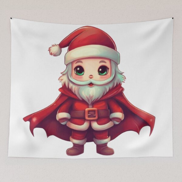 Item preview, Hi IM cute Santa designed and sold by silly-squid1.