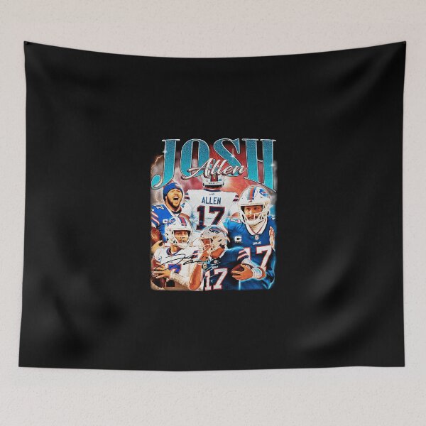 Item preview, Josh Allen 17 Vintage Vintage Retro Bootleg 90s Style designed and sold by Levihumil.
