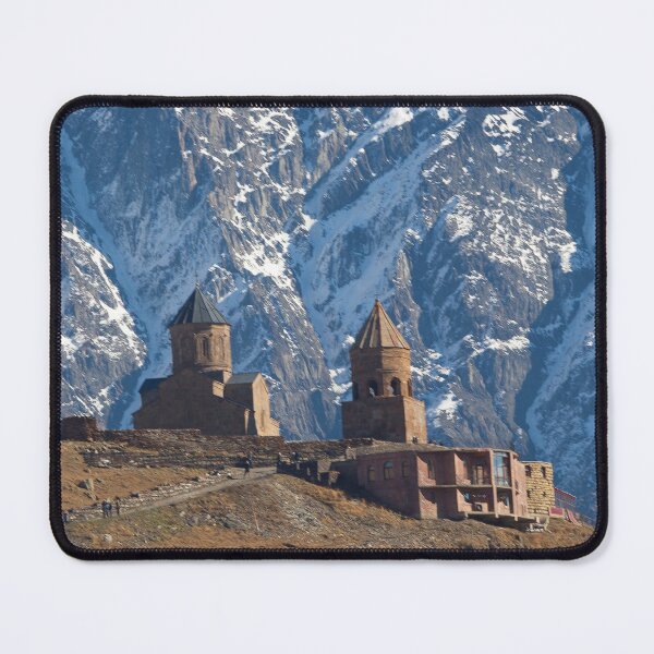 Item preview, Cminda Sameba Georgia - Gergeti Trinity Church - Majestic Georgia  designed and sold by ZyziowskyArt.