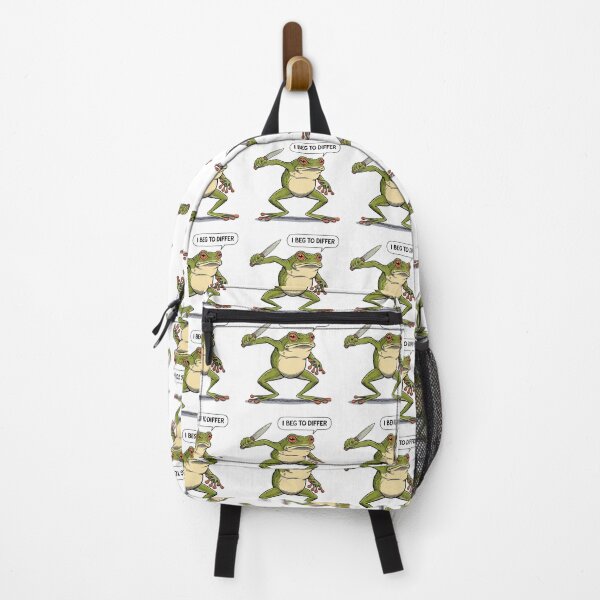Item preview, Angry Frog, I beg to differ, funnyfits70, Humor, Funny,  designed and sold by FunnyFits70.