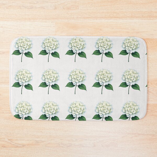 Item preview, Cute Single White Hydrangea designed and sold by Pirascano.