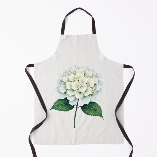 Item preview, Cute Single White Hydrangea designed and sold by Pirascano.