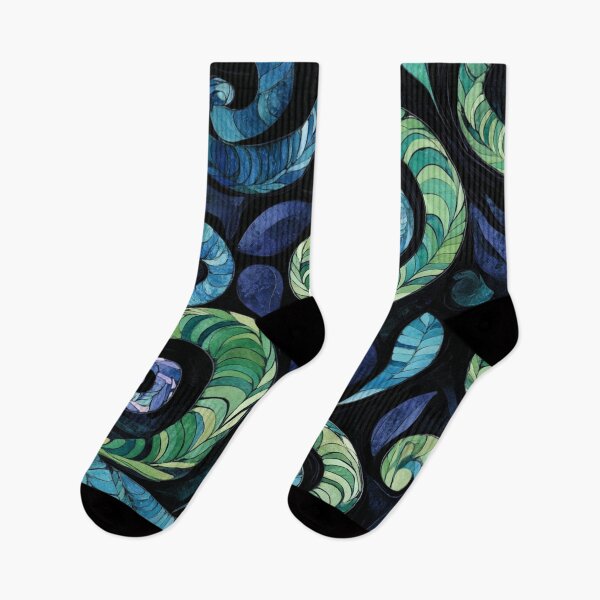 Artikelvorschau, Neuseeland Māori Paua Muster Koru Design 42 entworfen und verkauft von GrinGalore.