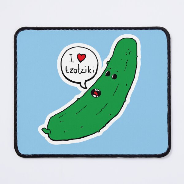 Item preview, Abnormal cucumber - Tzatziki lover designed and sold by Coops Clothing.