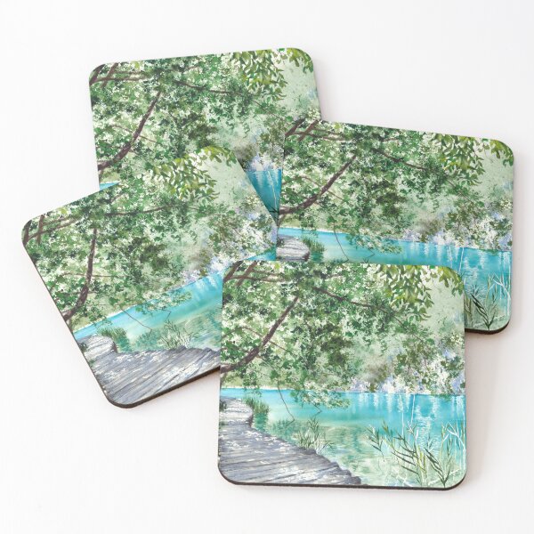 Item preview, A Walk at Plitvice Lakes designed and sold by victorsboutique.