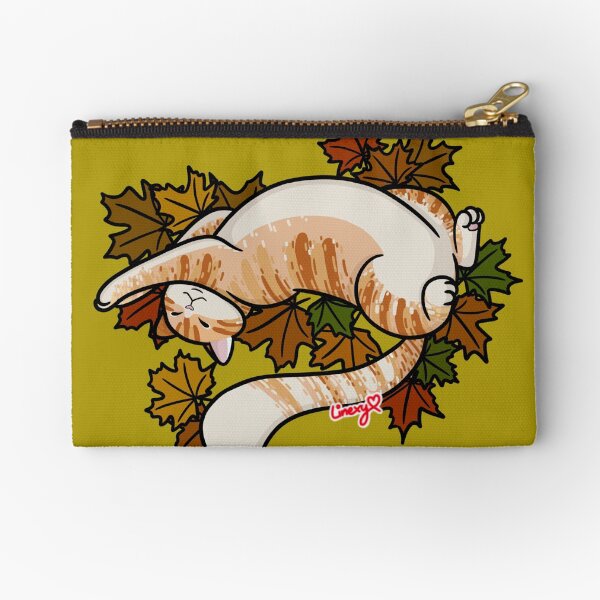 Item preview, Maple Leaves Orange Tabby  designed and sold by Linexy.