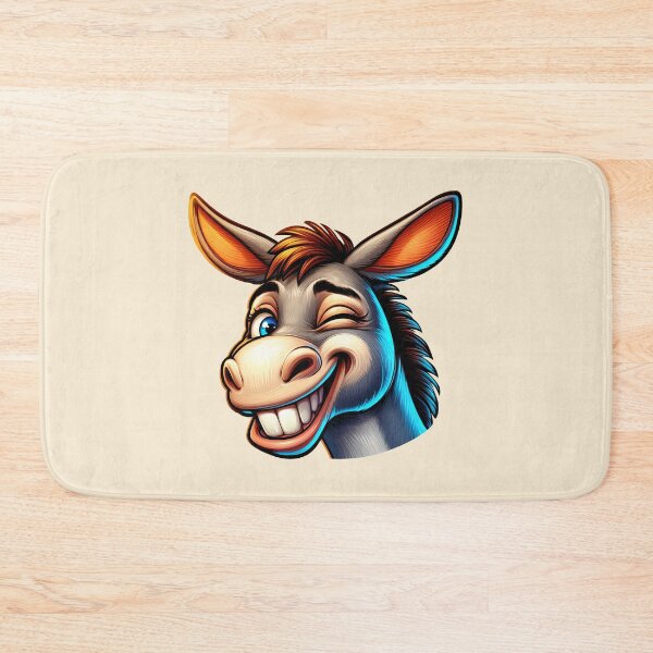 Item preview, Cheeky Donkey Wink designed and sold by Delemore Art.