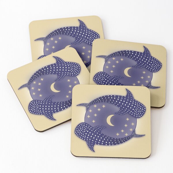 Item preview, Whale Shark Moon Yellow designed and sold by Saltycurrent1.