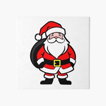 Item preview, little santa claus, santa claus figure for christmas funny cartoon. cute santa claus character figure from the front illustration graphic designed and sold by Marcin Adrian.