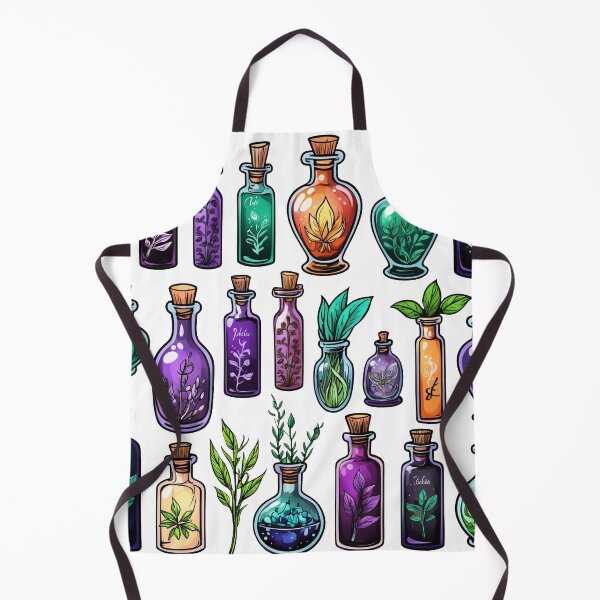 Item preview, Potions and Elixirs with herbs designed and sold by Moonde04.