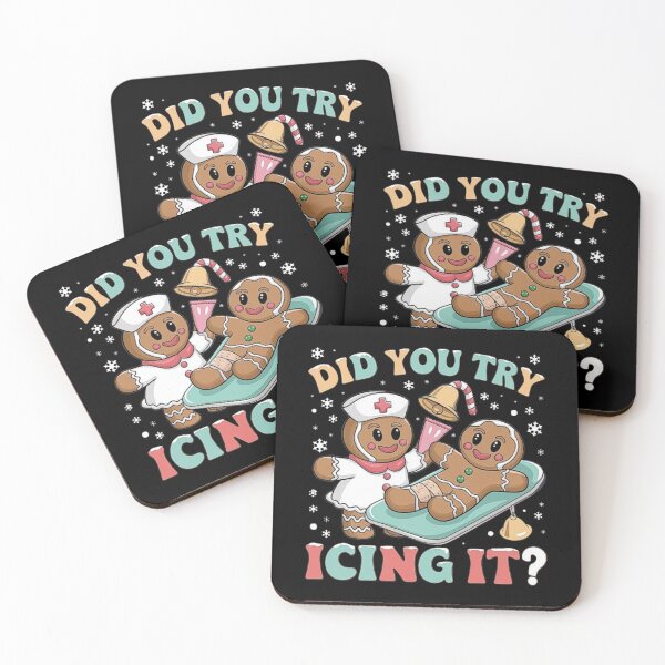 Item preview, Gingerbread Man Humor - Did You Try Icing It? designed and sold by love3617.