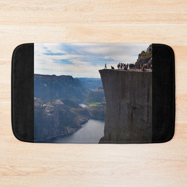 Item preview, Preikestolen - Majestic Norway -  A perfect gift for adventure lovers, nature enthusiasts, and those inspired by breathtaking views and Nordic travel. designed and sold by ZyziowskyArt.