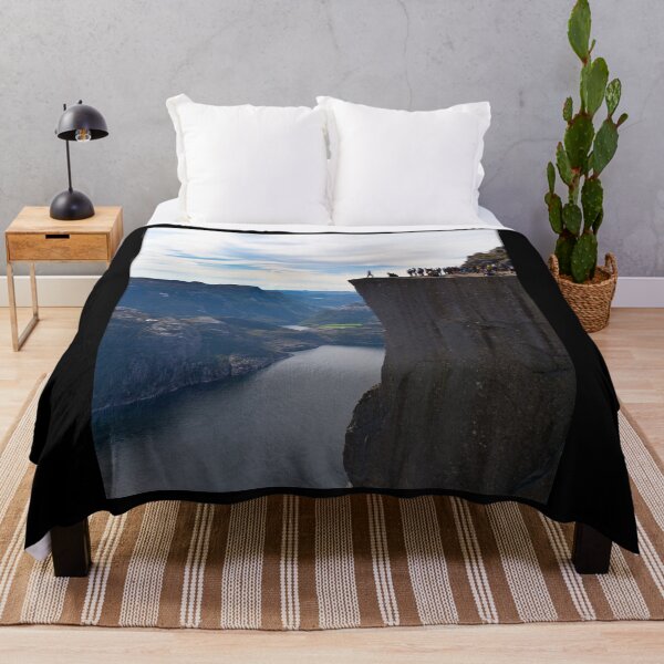 Item preview, Preikestolen - Majestic Norway - A perfect gift for adventure lovers, nature enthusiasts, and those inspired by breathtaking views and Nordic travel. designed and sold by ZyziowskyArt.